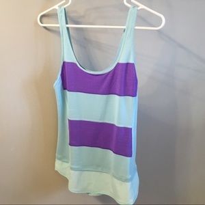 Lululemon blue and purple tank